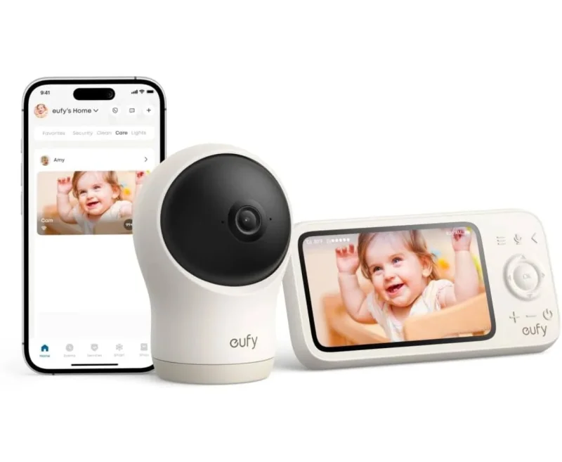 Eufy Baby Monitor — hybrid Wi-Fi and local monitor with 1080p and privacy kill switch
